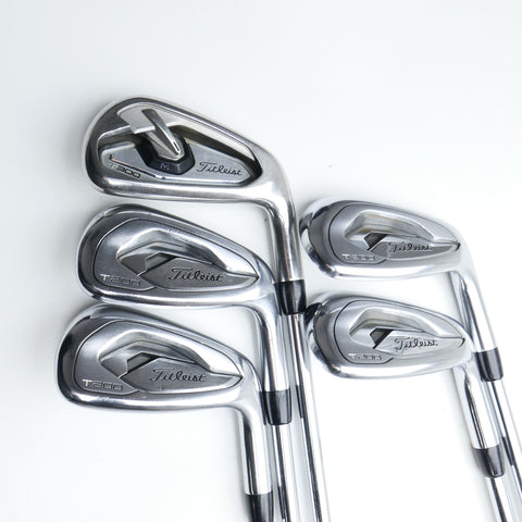 Used Titleist T300 2019 & T200 2019 Iron Set / 7 - PW + 48° / Regular Flex