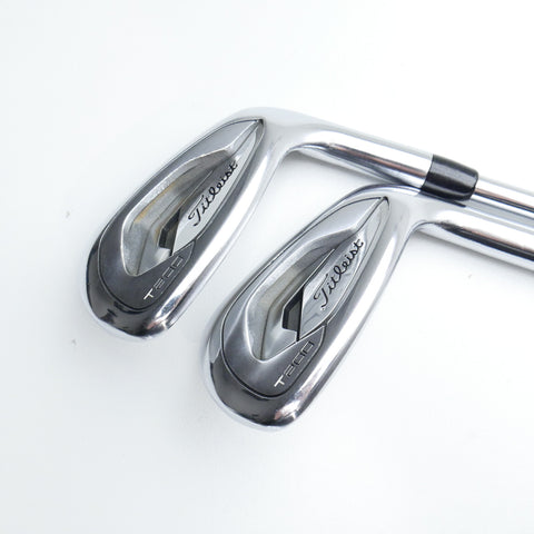 Used Titleist T300 2019 & T200 2019 Iron Set / 7 - PW + 48° / Regular Flex