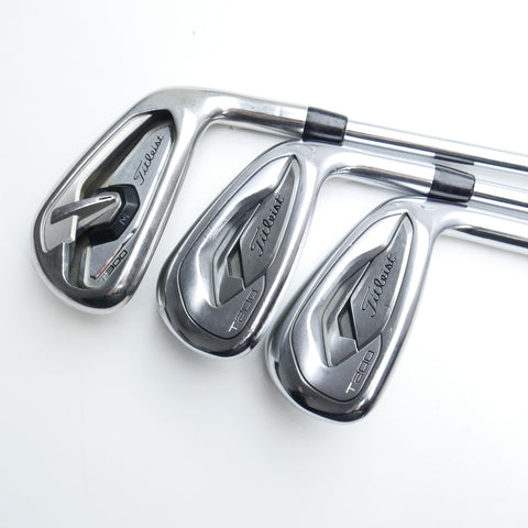 Used Titleist T300 2019 & T200 2019 Iron Set / 7 - PW + 48° / Regular Flex