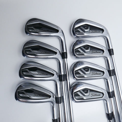Used Titleist T300 2021 Iron Set / 4 - PW + 48° / Regular Flex
