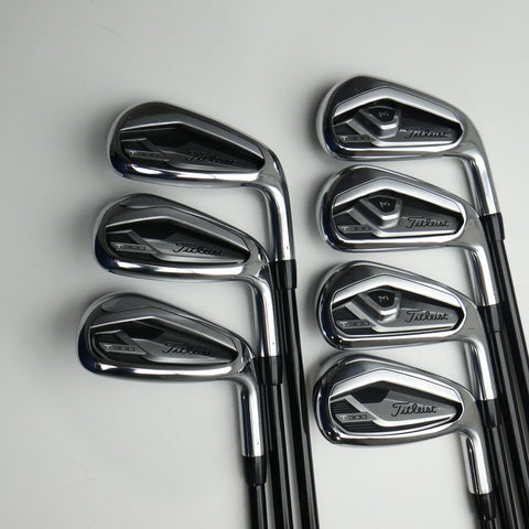 Used Titleist T300 2021 Iron Set / 5 - PW + 48° / A Flex