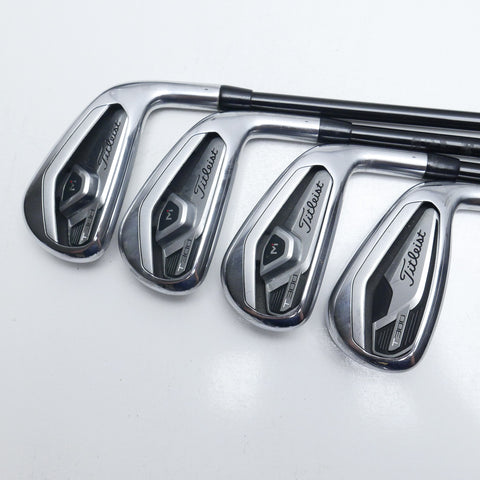 Used Titleist T300 2021 Iron Set / 5 - PW + 48° / A Flex