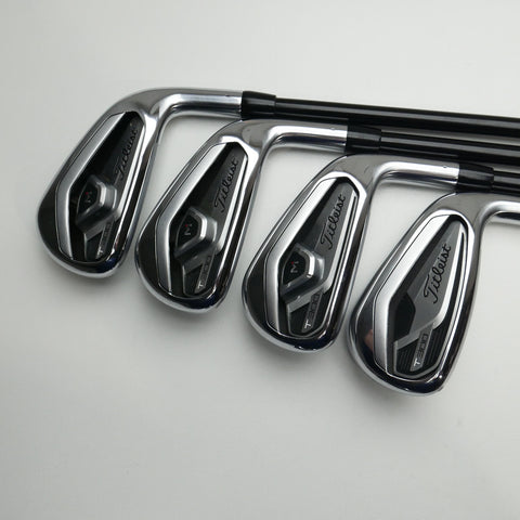 Used Titleist T300 2021 Iron Set / 5 - PW + 48° / A Flex