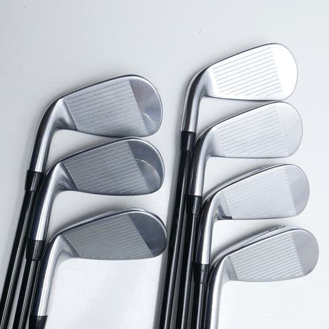 Used Titleist T300 2021 Iron Set / 5 - PW + 48° / A Flex