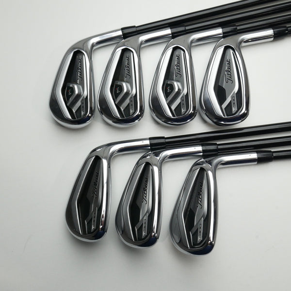 Used Titleist T300 2021 Iron Set / 5 - PW + 48° / A Flex