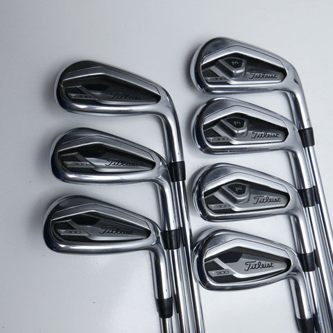 Used Titleist T300 2021 Iron Set / 5 - PW + 48° / Regular Flex