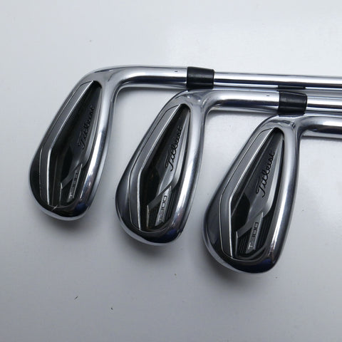 Used Titleist T300 2021 Iron Set / 5 - PW + 48° / Regular Flex