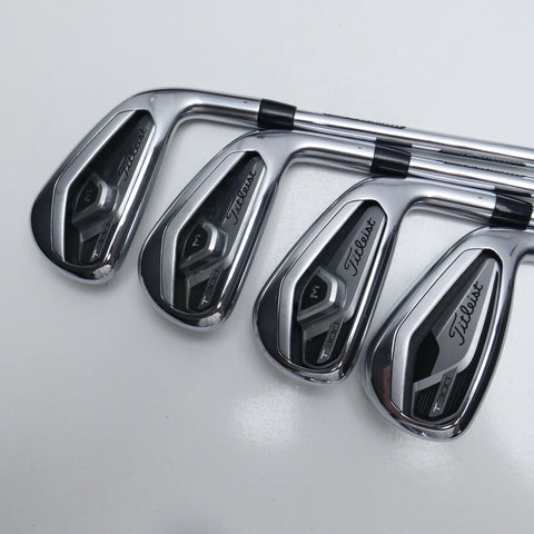 Used Titleist T300 2021 Iron Set / 5 - PW + 48° / Regular Flex