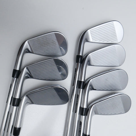 Used Titleist T300 2021 Iron Set / 5 - PW + 48° / Regular Flex