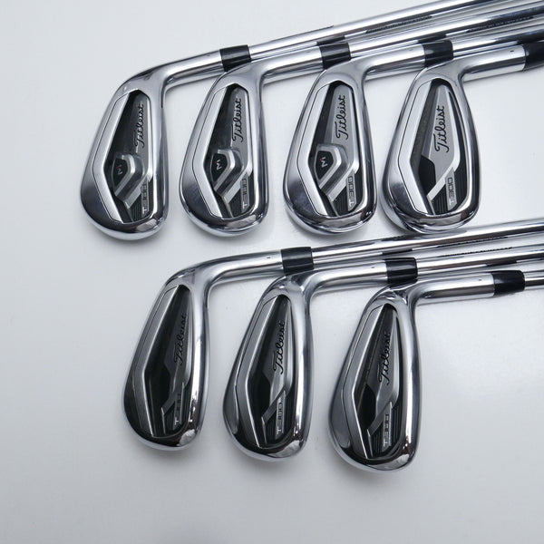 Used Titleist T300 2021 Iron Set / 5 - PW + 48° / Regular Flex