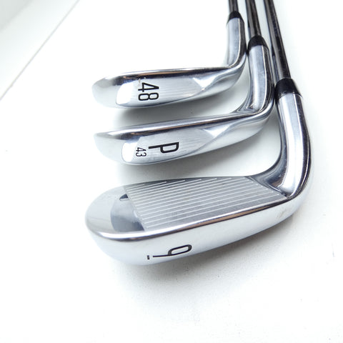 Used Titleist T300 2021 Iron Set / 5 - PW + 48° / Stiff Flex