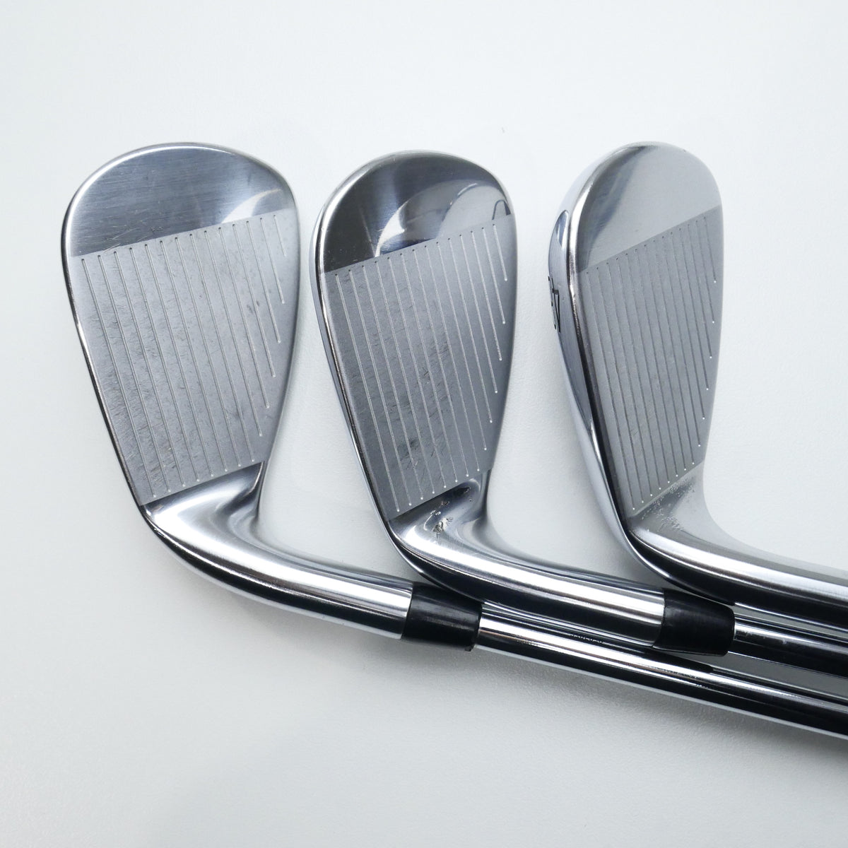 Used Titleist T300 2021 Iron Set / 5 - PW + AW / Stiff Flex
