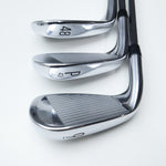 Used Titleist T300 2021 Iron Set / 5 - PW + AW / Stiff Flex