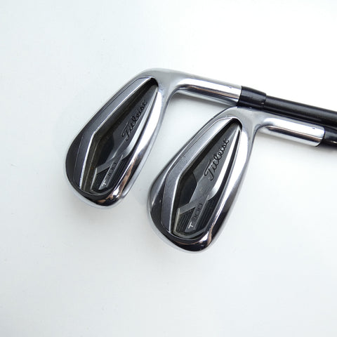 Used Titleist T300 2021 Iron Set / 7 - PW / A Flex