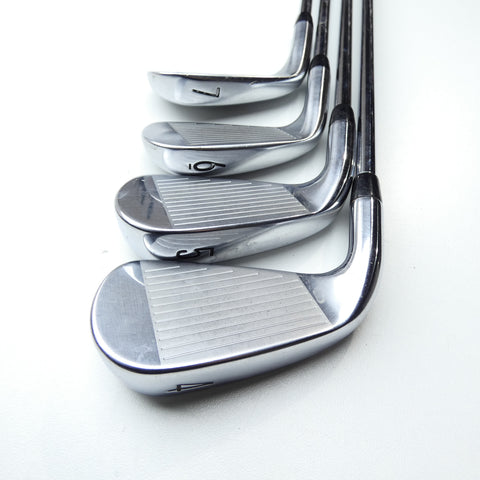 Used Titleist T300 2021 & T100 2021 Combo Iron Set / 4 - PW / Stiff Flex