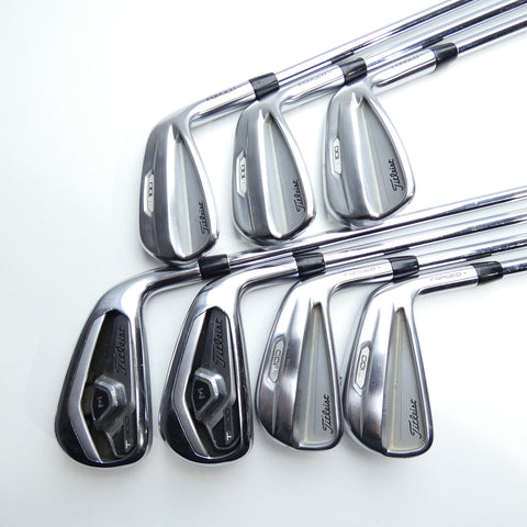 Used Titleist T300 2021 & T100 2021 Combo Iron Set / 4 - PW / Stiff Flex