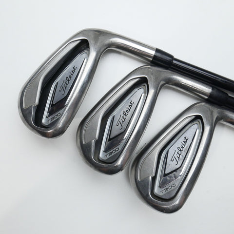 Used Titleist T300 Iron Set / 5 - PW + 48° / Regular Flex