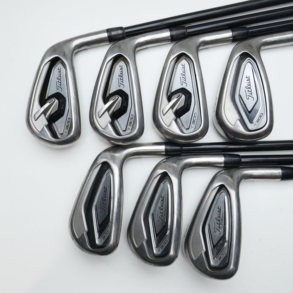 Used Titleist T300 Iron Set / 5 - PW + 48° / Regular Flex