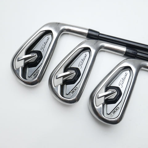 Used Titleist T300 Iron Set / 5 - PW / Regular Flex