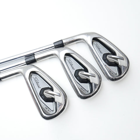 Used Titleist T300 Iron Set / 5 - PW / Regular Flex / Left-Handed