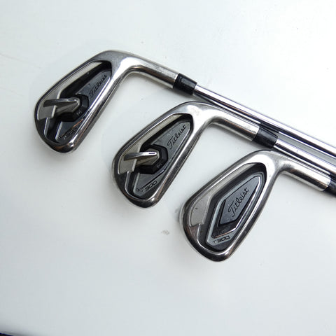 Used Titleist T300 Iron Set / 6 - PW / Regular Flex