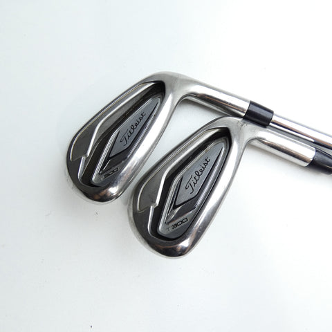 Used Titleist T300 Iron Set / 7 - PW / Stiff Flex