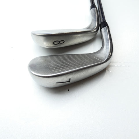 Used Titleist T300 Iron Set / 7 - PW / Stiff Flex