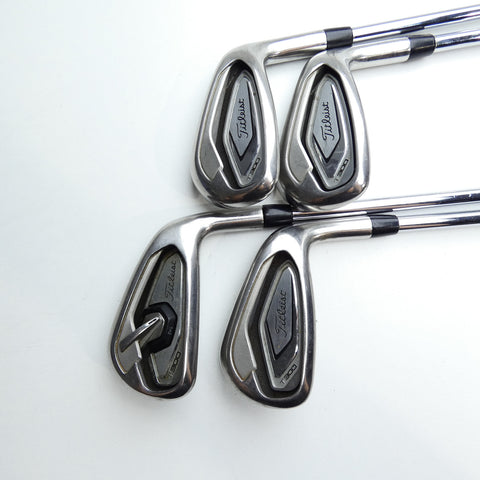 Used Titleist T300 Iron Set / 7 - PW / Stiff Flex