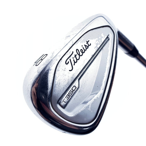 Used Titleist T350 2023 Gap Wedge Iron / 48.0 Degrees / Regular Flex