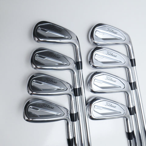Used Titleist T350 2023 Iron Set / 4 - PW + 48° / Regular Flex