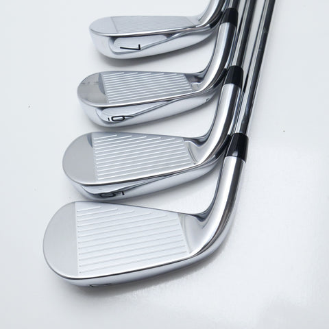 Used Titleist T350 2023 Iron Set / 4 - PW + 48° / Regular Flex
