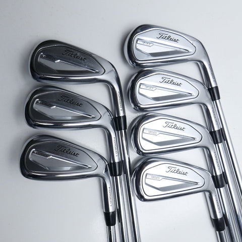 Used Titleist T350 2023 Iron Set / 4 - PW / Regular Flex