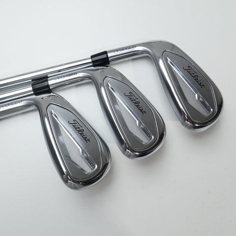 Used Titleist T350 2023 Iron Set / 4 - PW / Regular Flex / Left-Handed