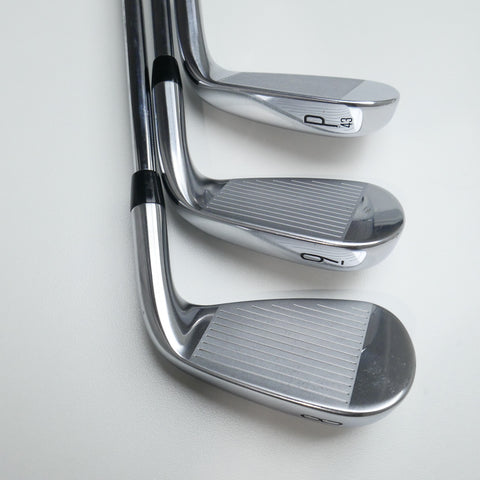 Used Titleist T350 2023 Iron Set / 4 - PW / Regular Flex / Left-Handed