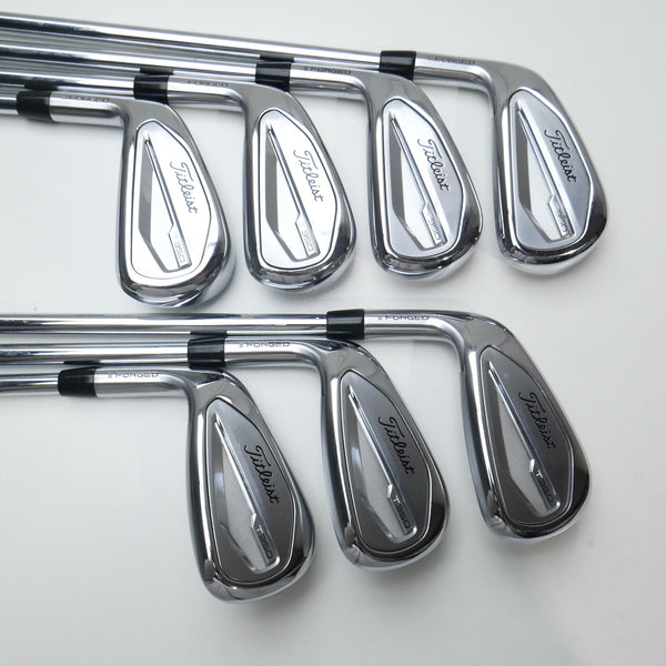 Used Titleist T350 2023 Iron Set / 4 - PW / Regular Flex / Left-Handed