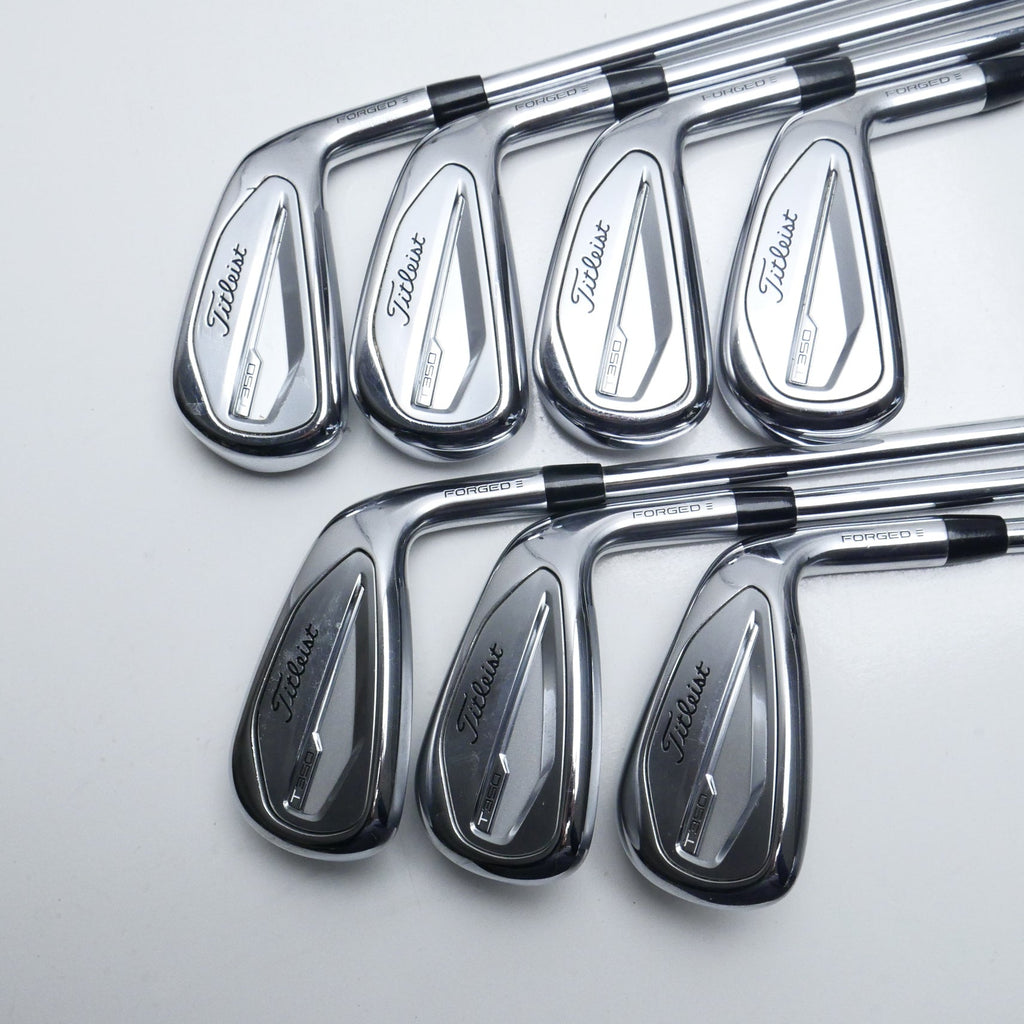 Used Titleist T350 2023 Iron Set / 4 - PW / Regular Flex