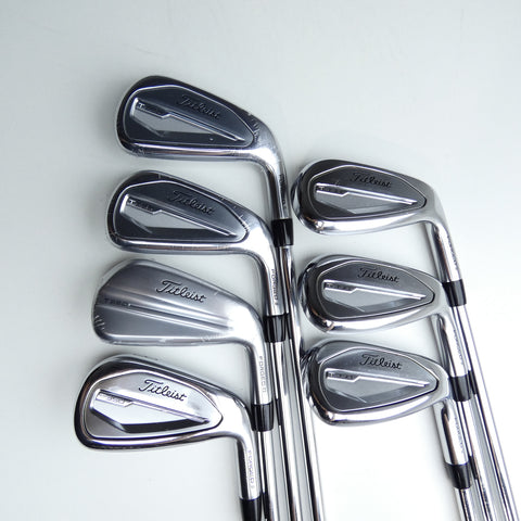 Used Titleist T350 2023 Iron Set / 5 - PW + 48° / Regular Flex
