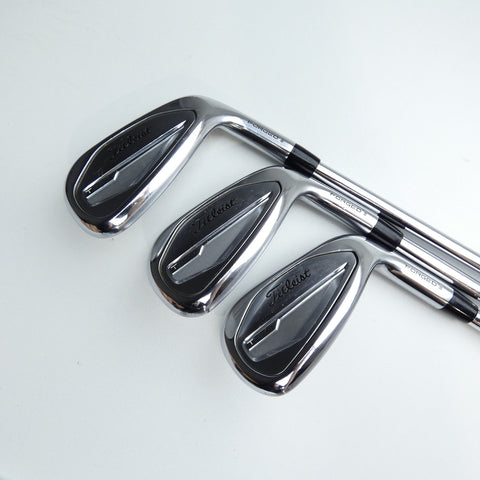 Used Titleist T350 2023 Iron Set / 5 - PW + 48° / Regular Flex