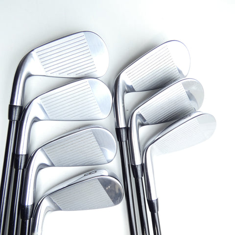 Used Titleist T350 2023 Iron Set / 5 - PW + 48° / Regular Flex
