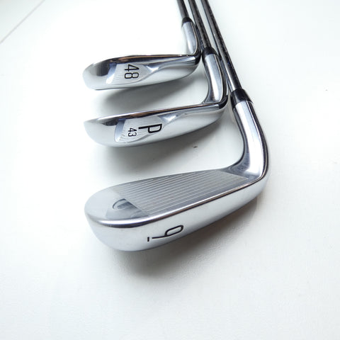 Used Titleist T350 2023 Iron Set / 5 - PW + 48° / Regular Flex