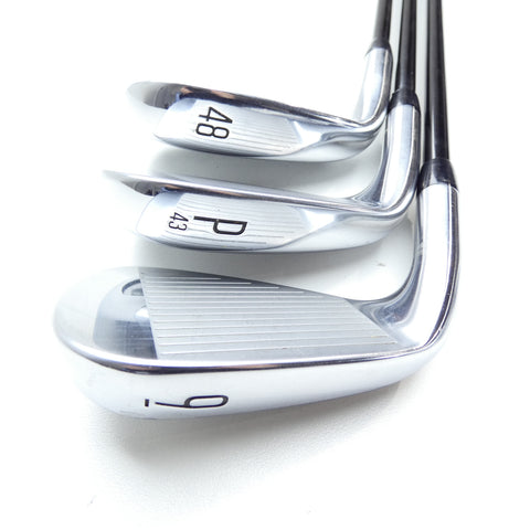 Used Titleist T350 2023 Iron Set / 5 - PW + 48° / Regular Flex
