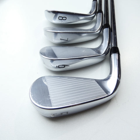 Used Titleist T350 2023 Iron Set / 5 - PW + 48° / Regular Flex