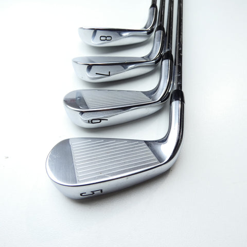 Used Titleist T350 2023 Iron Set / 5 - PW + 48° / Regular Flex