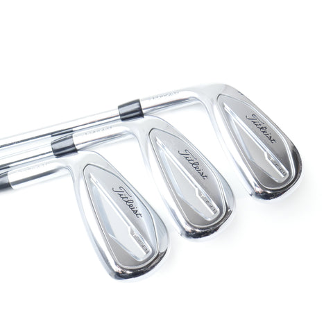 Used Titleist T350 2023 Iron Set / 5 - PW + 48° / Regular Flex / Left-Handed