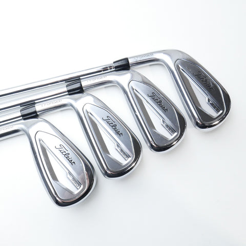 Used Titleist T350 2023 Iron Set / 5 - PW + 48° / Regular Flex / Left-Handed