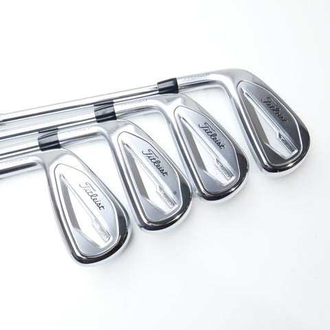 Used Titleist T350 2023 Iron Set / 5 - PW + 48° / Regular Flex / Left-Handed