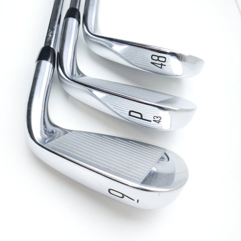Used Titleist T350 2023 Iron Set / 5 - PW + 48° / Regular Flex / Left-Handed