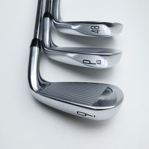 Used Titleist T350 2023 Iron Set / 5 - PW + 48° / Regular Flex / Left-Handed