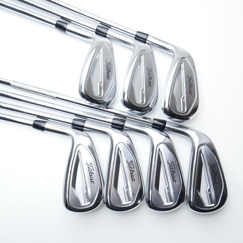 Used Titleist T350 2023 Iron Set / 5 - PW + 48° / Regular Flex / Left-Handed