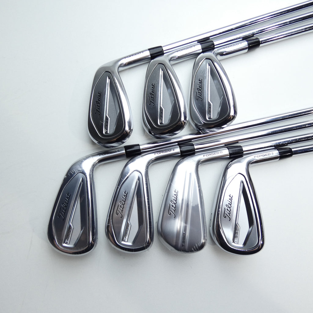 Used Titleist T350 2023 Iron Set / 5 - PW + 48° / Regular Flex